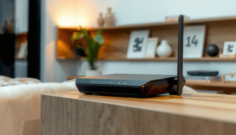 Graphic illustrating tips to maximize router speed and boost Wi-Fi performance.
