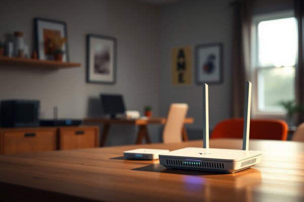 A visual comparison of mesh Wi-Fi systems and traditional modems for home networking.