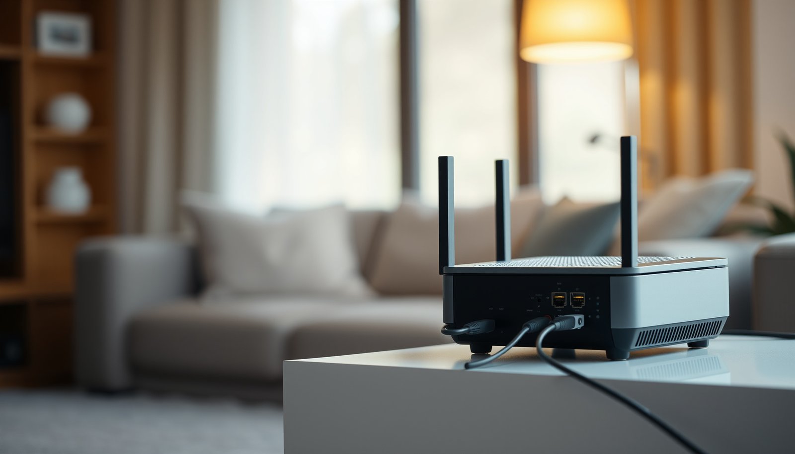 A visual representation of mesh and traditional routers side by side for comparison.