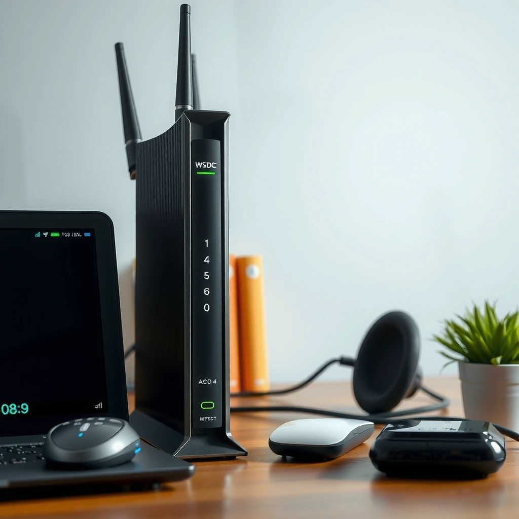 Image showing modem lights indicating connection status for troubleshooting internet issues.