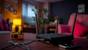 Image showing troubleshooting steps for fixing an offline modem issue quickly
