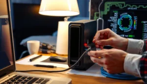 Image illustrating signs that indicate a modem needs replacement for better connectivity.