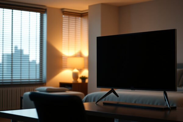 Comparison of office TV and bedroom TV options for home entertainment setups.