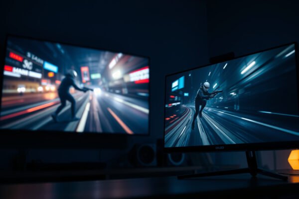 Comparison of OLED TV and gaming monitor for gaming performance and visuals