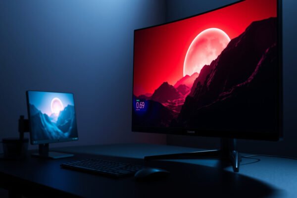 Comparison of OLED and Mini-LED gaming displays highlighting their features and performance.