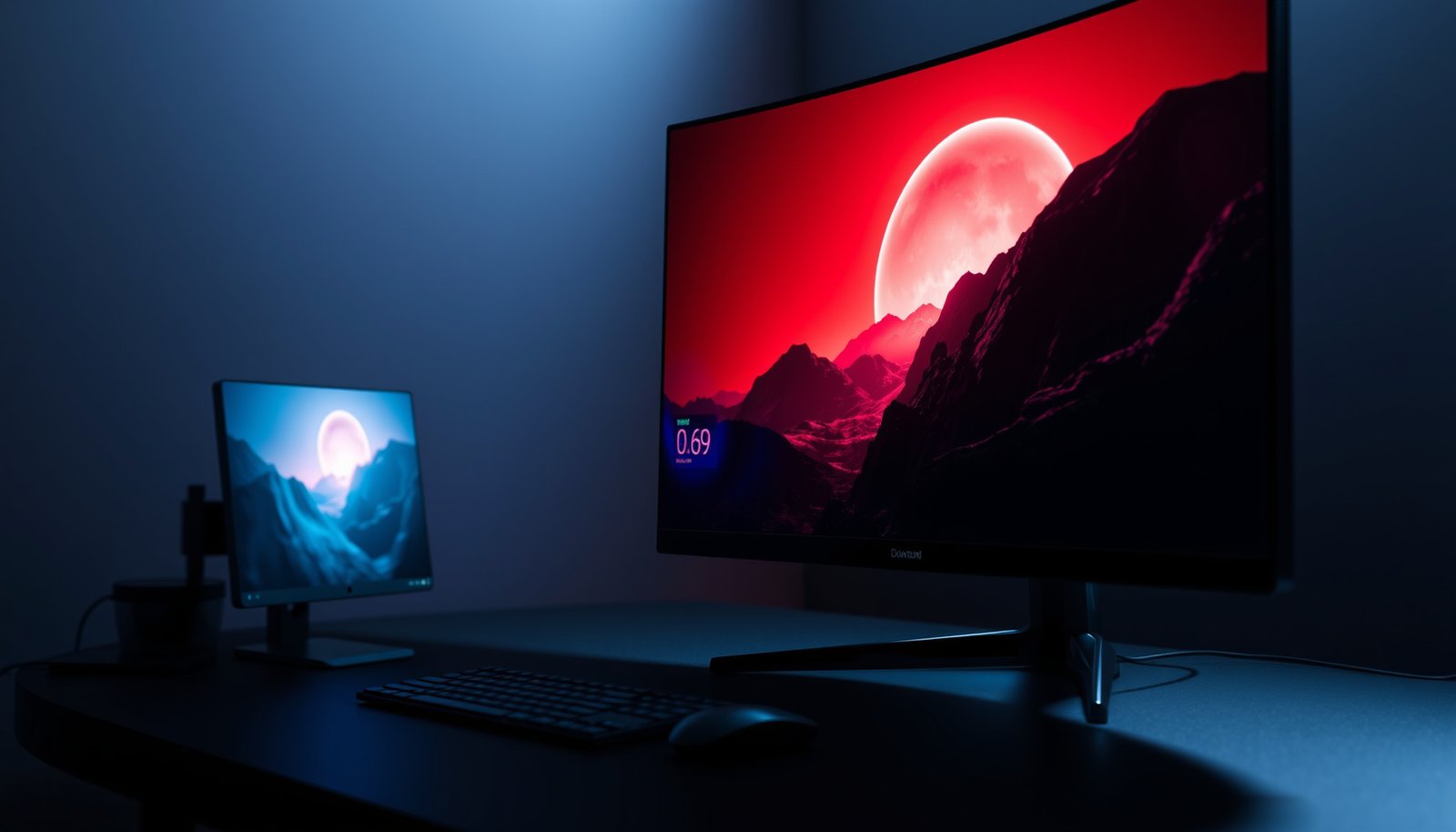 Comparison of OLED and Mini-LED gaming displays highlighting their features and performance.