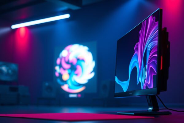 A side-by-side comparison of OLED and QLED displays for gaming performance.