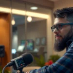 A person adjusting Wi-Fi settings for better streaming performance and playback quality.