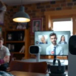 Illustration showing tips to optimize Wi-Fi for better video call quality