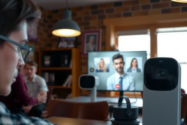 Illustration showing tips to optimize Wi-Fi for better video call quality