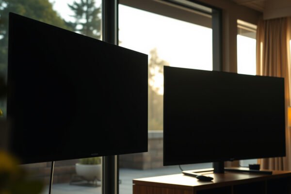 Comparison of outdoor TV and indoor TV setups for choosing the best viewing experience.