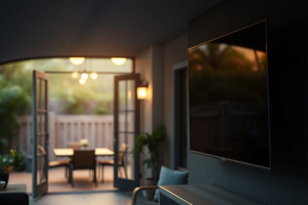 Comparison of Patio TV and Indoor TV for outdoor and indoor spaces.