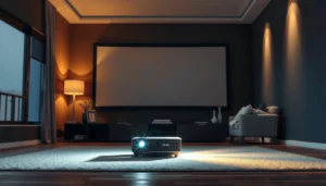 Key factors to consider for projector brightness in home theater setups.
