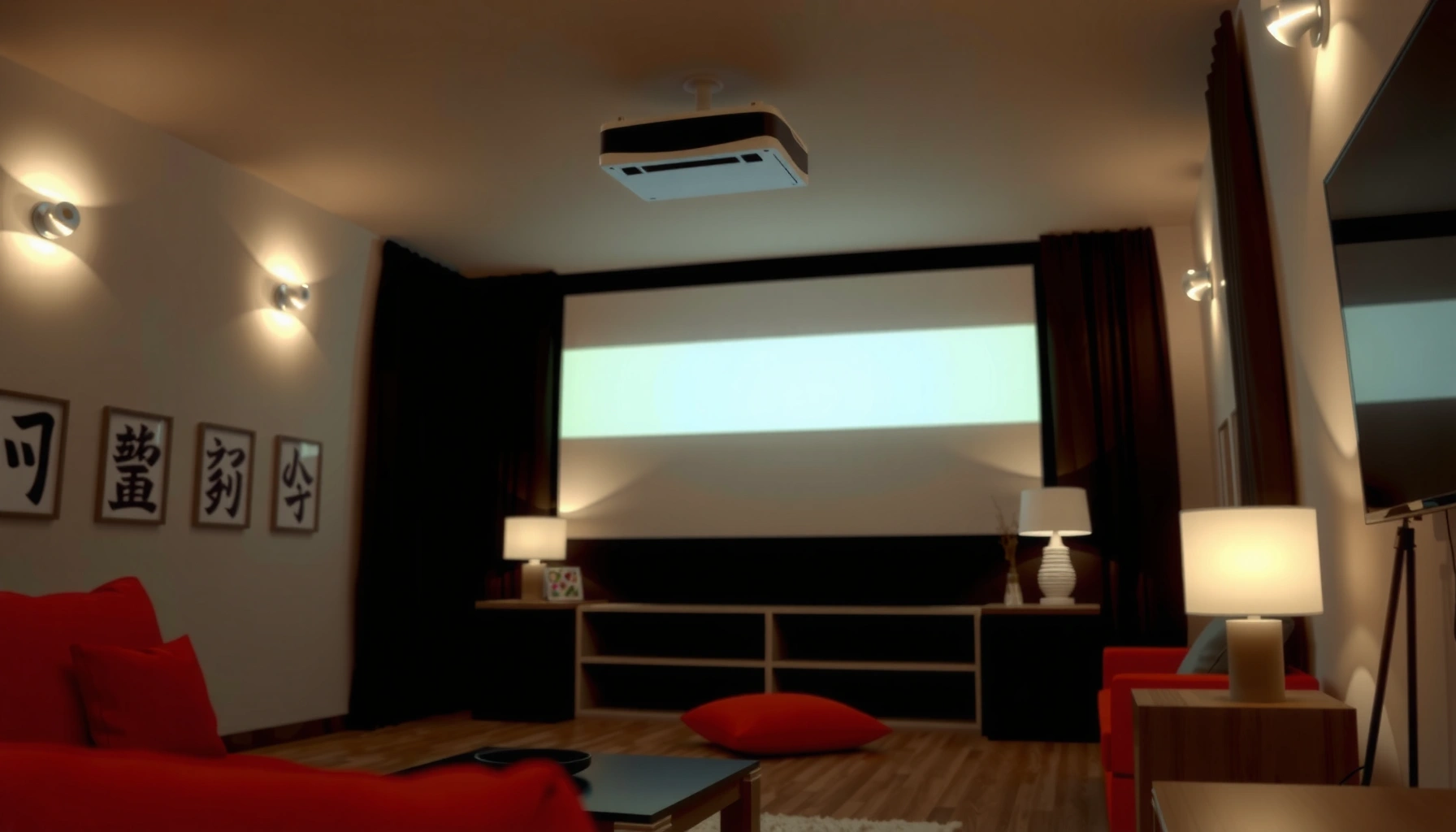 A selection of projectors showcasing various resolution options for buyers.