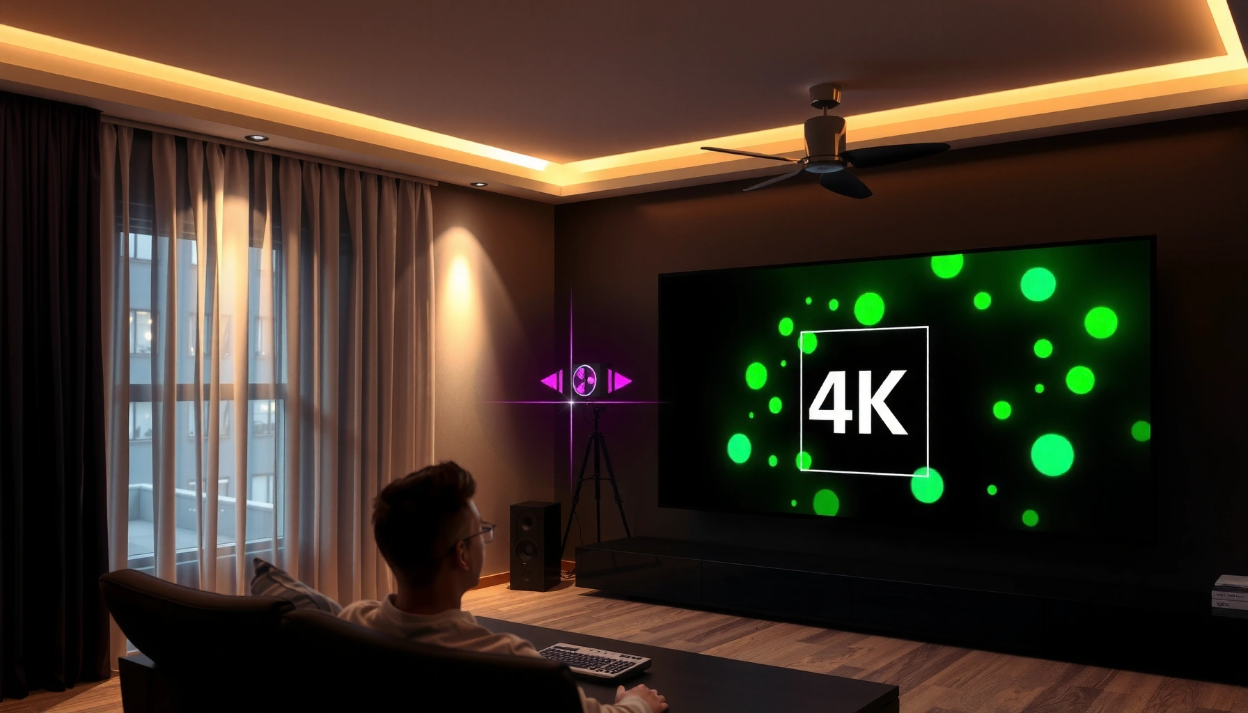 A guide showcasing projector resolution tips and tricks for better results in presentations and home cinema.