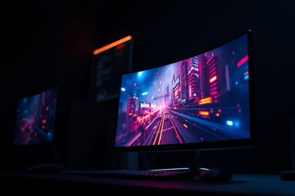 Comparison of QLED and LED gaming displays for optimal gaming setups.