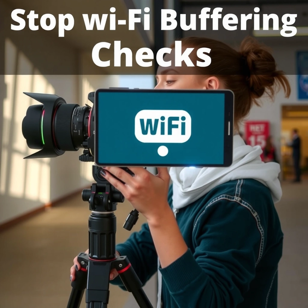 Image showing a person restarting a router and checking internet speed to stop Wi-Fi buffering.