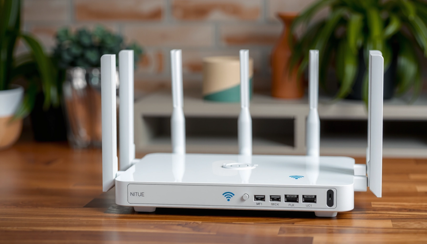 A diagram illustrating how router placement affects Wi-Fi speed and performance.