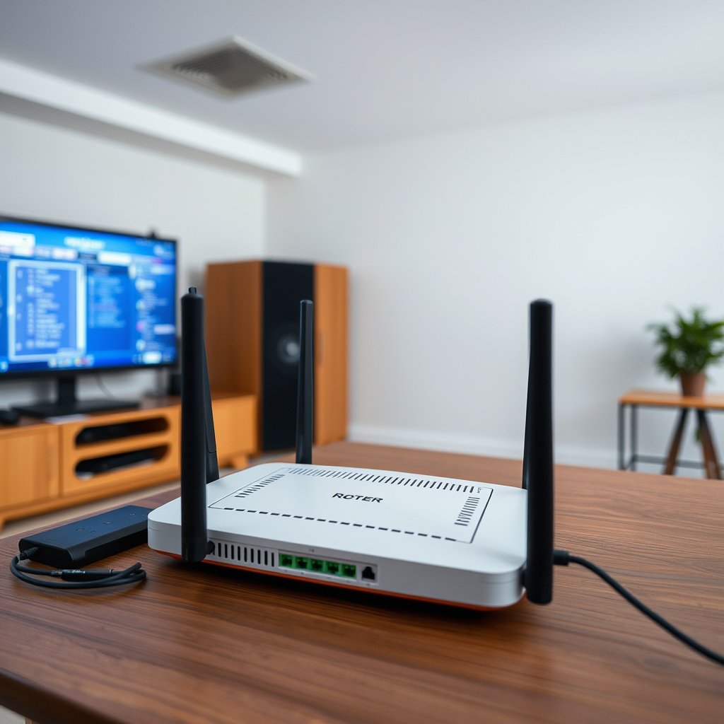Illustration explaining why router security problems persist in home networks