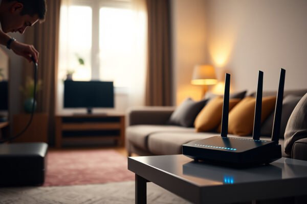 Step-by-step guide to securing Wi-Fi in an apartment, ensuring safe internet access.