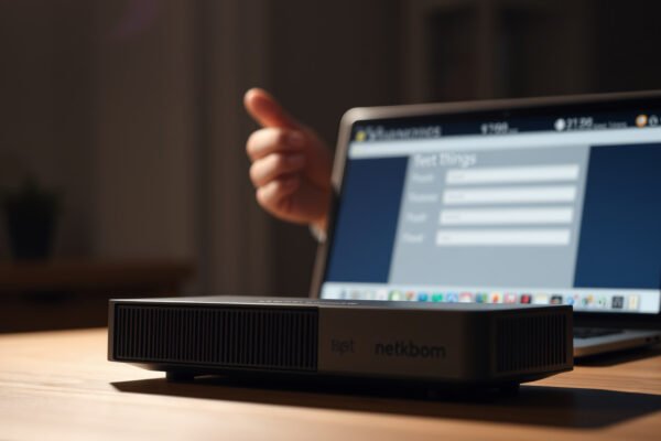 Image illustrating best practices for securing your modem, including settings, Wi-Fi, and admin tips.