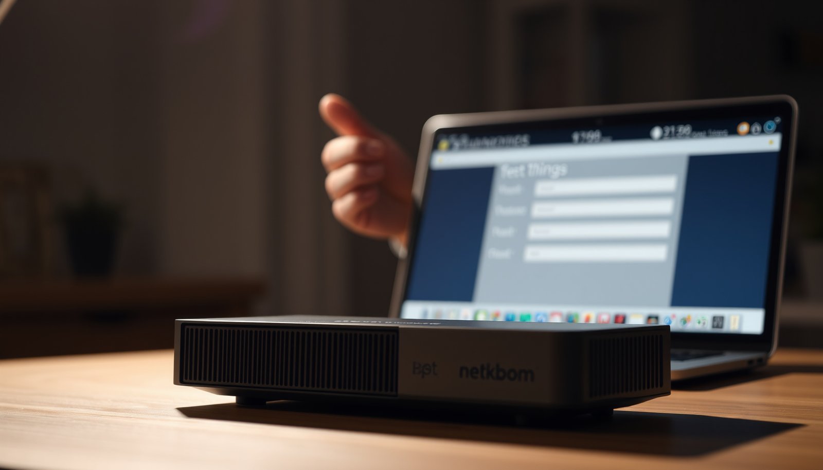 Image illustrating best practices for securing your modem, including settings, Wi-Fi, and admin tips.