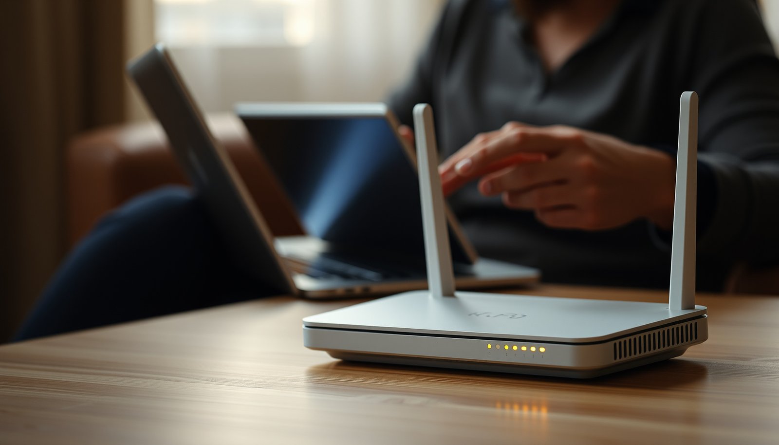 Illustration of essential steps to secure your Wi-Fi network for better cybersecurity.