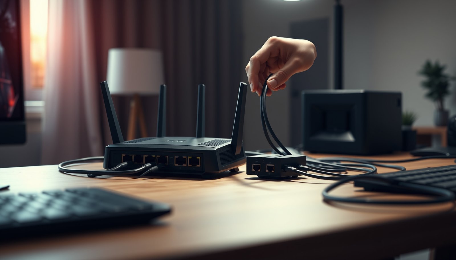 Step-by-step guide to creating a separate gaming network for optimal performance and security.