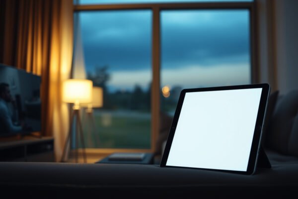 Comparison of a small TV and a tablet, highlighting features for choosing between the two devices.