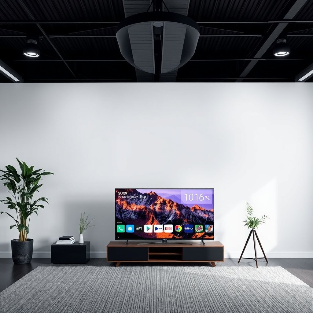 Visual comparison of 75-inch and 85-inch smart TVs highlighting size differences.