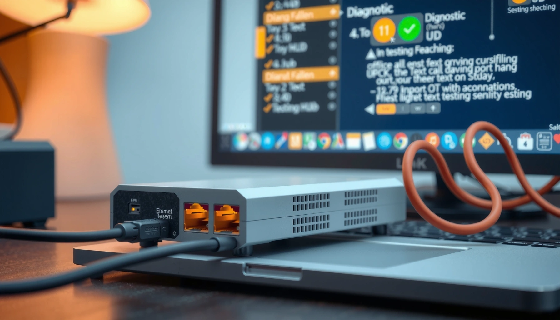 Steps to test modem stability for reliable performance in internet connectivity.