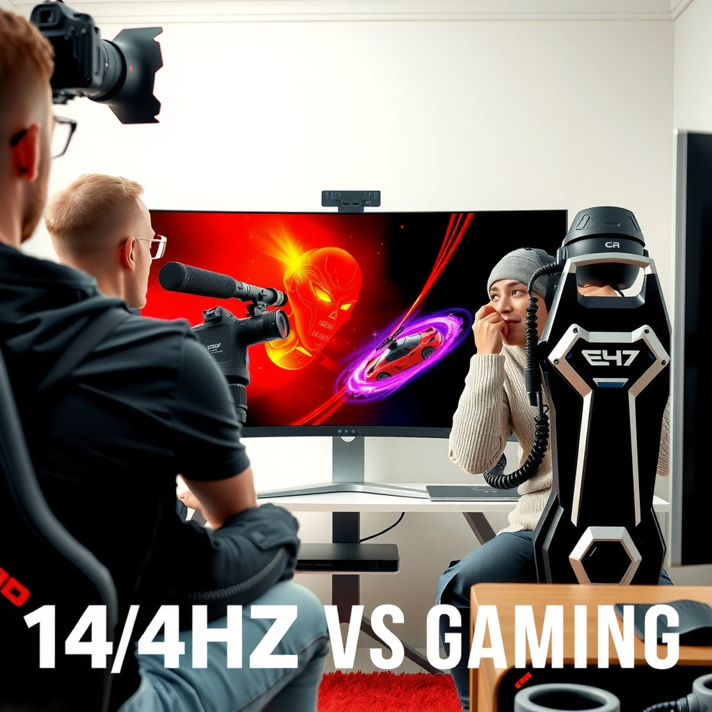 Comparison of 144Hz and 165Hz refresh rates for gaming explained