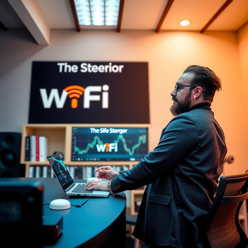 An illustration explaining band steering settings on a Wi-Fi router for optimal performance.