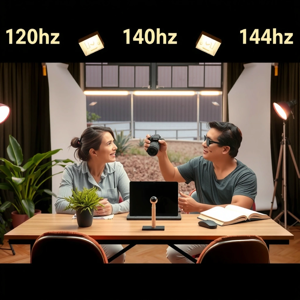 Illustration explaining the factors affecting motion clarity beyond just refresh rates like Hz.