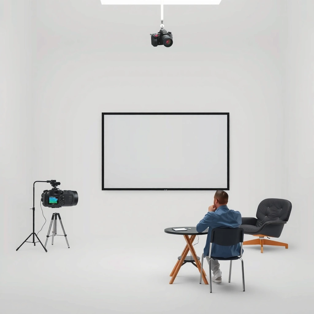 Illustration explaining projector refresh rate and its importance for image quality.