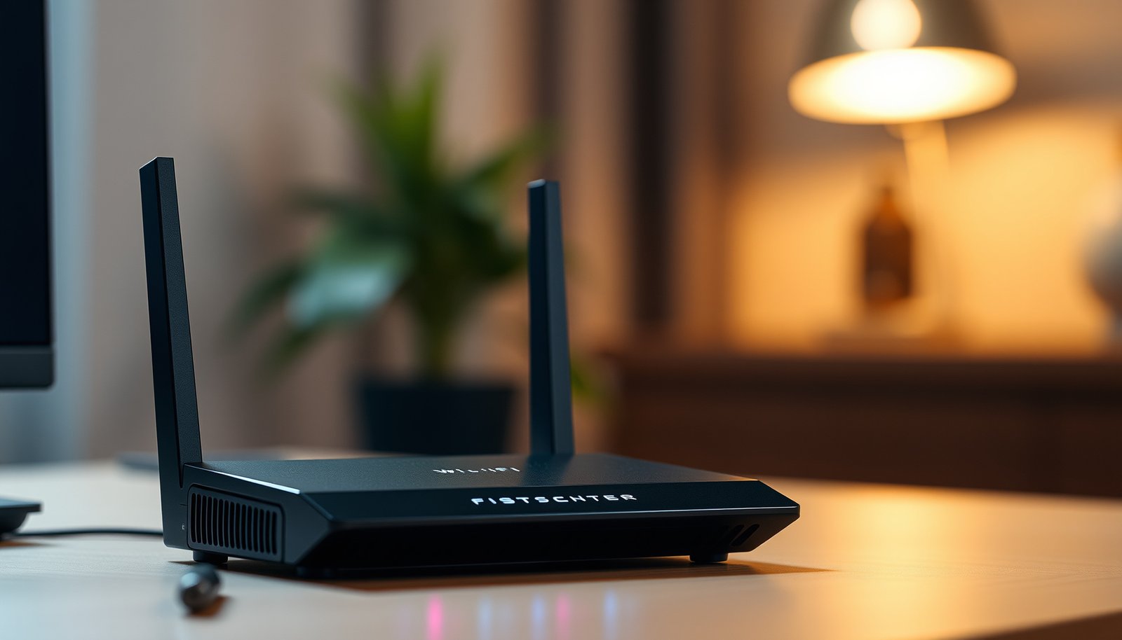 Illustration of a router firewall explaining its purpose and types for network protection.