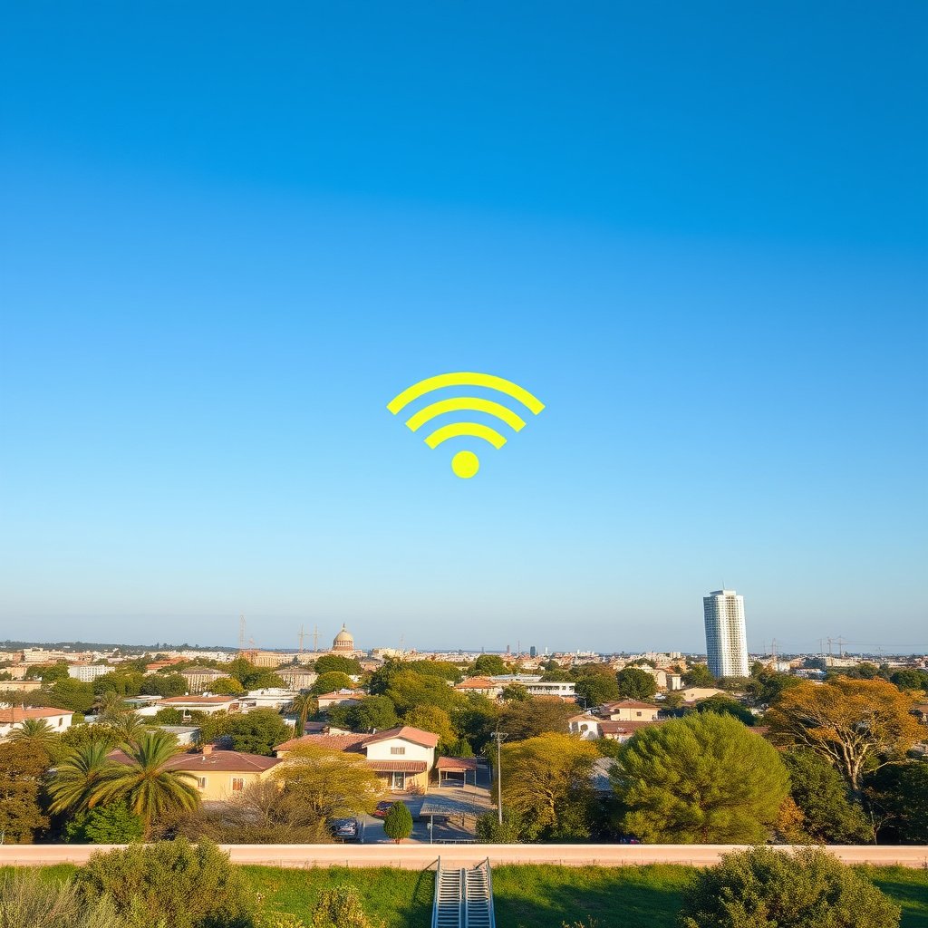 Illustration showing how UPnP functions within a mesh Wi-Fi network setup.
