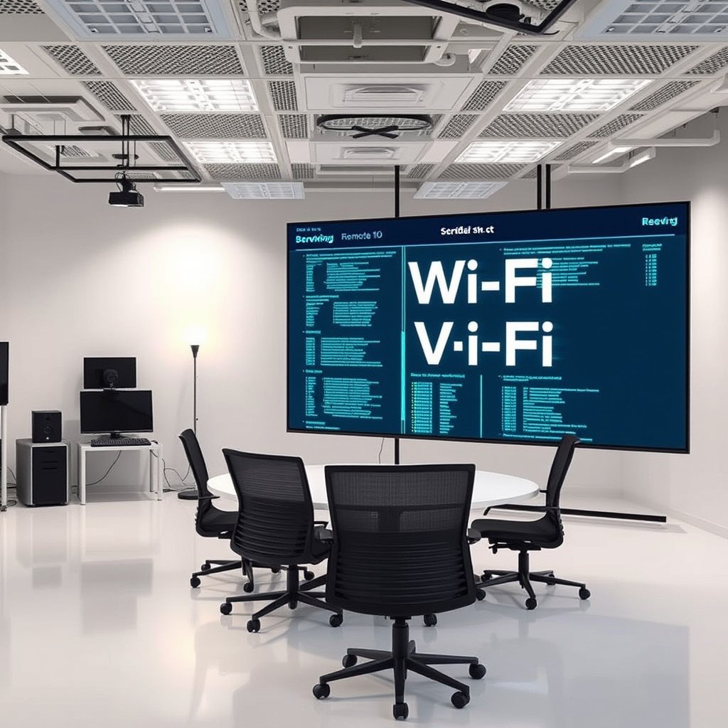Diagram explaining VLAN support features in Mesh Wi-Fi networks