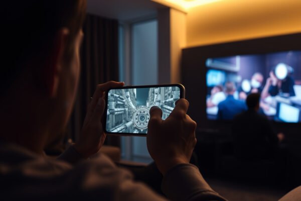Comparison of close viewing distance vs far viewing distance for optimal viewing experience.