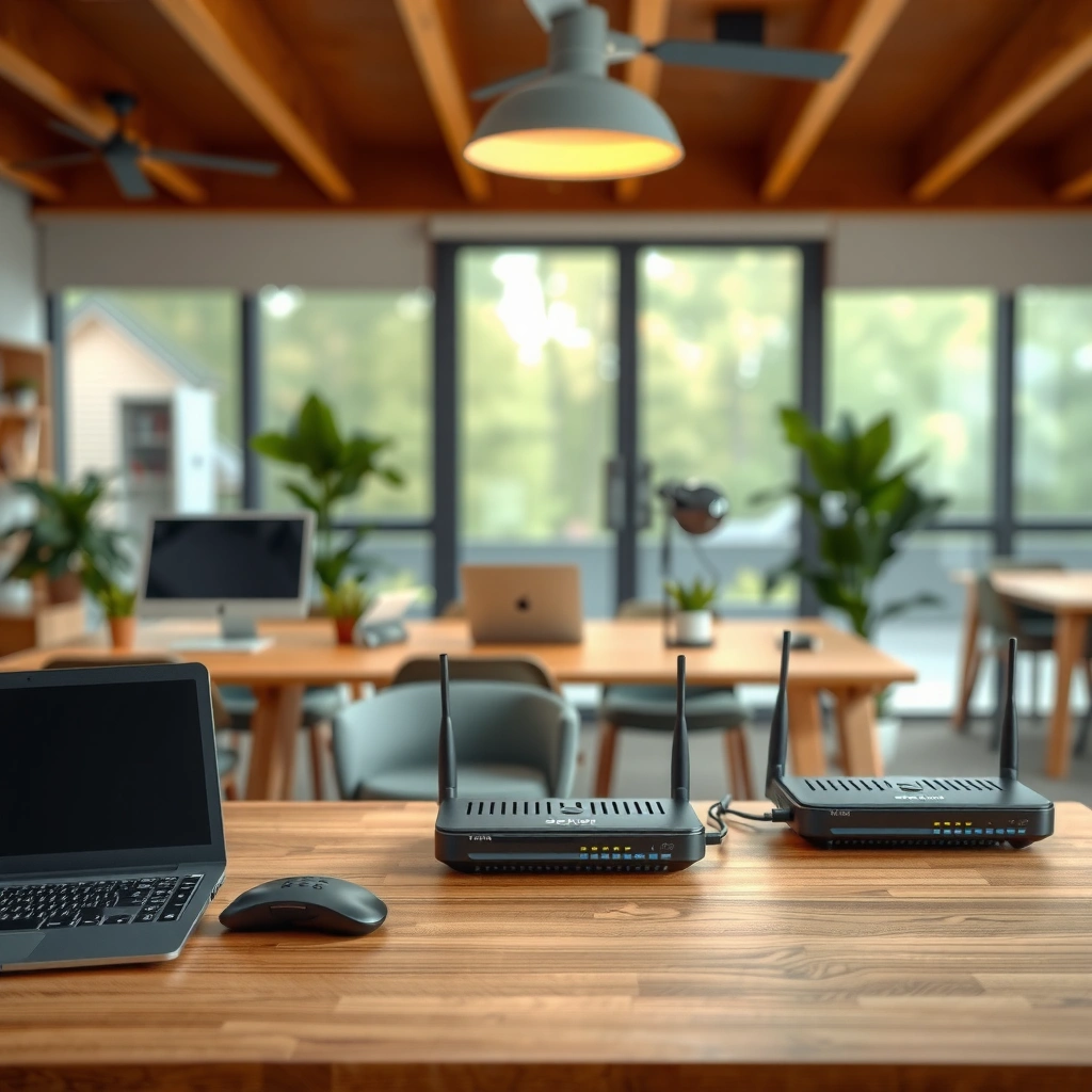 Illustration comparing WAN types: DHCP and PPPoE for modem and router compatibility