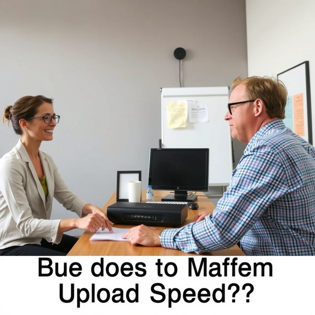 Image illustrating who should care about modem impact on upload speed and when it matters