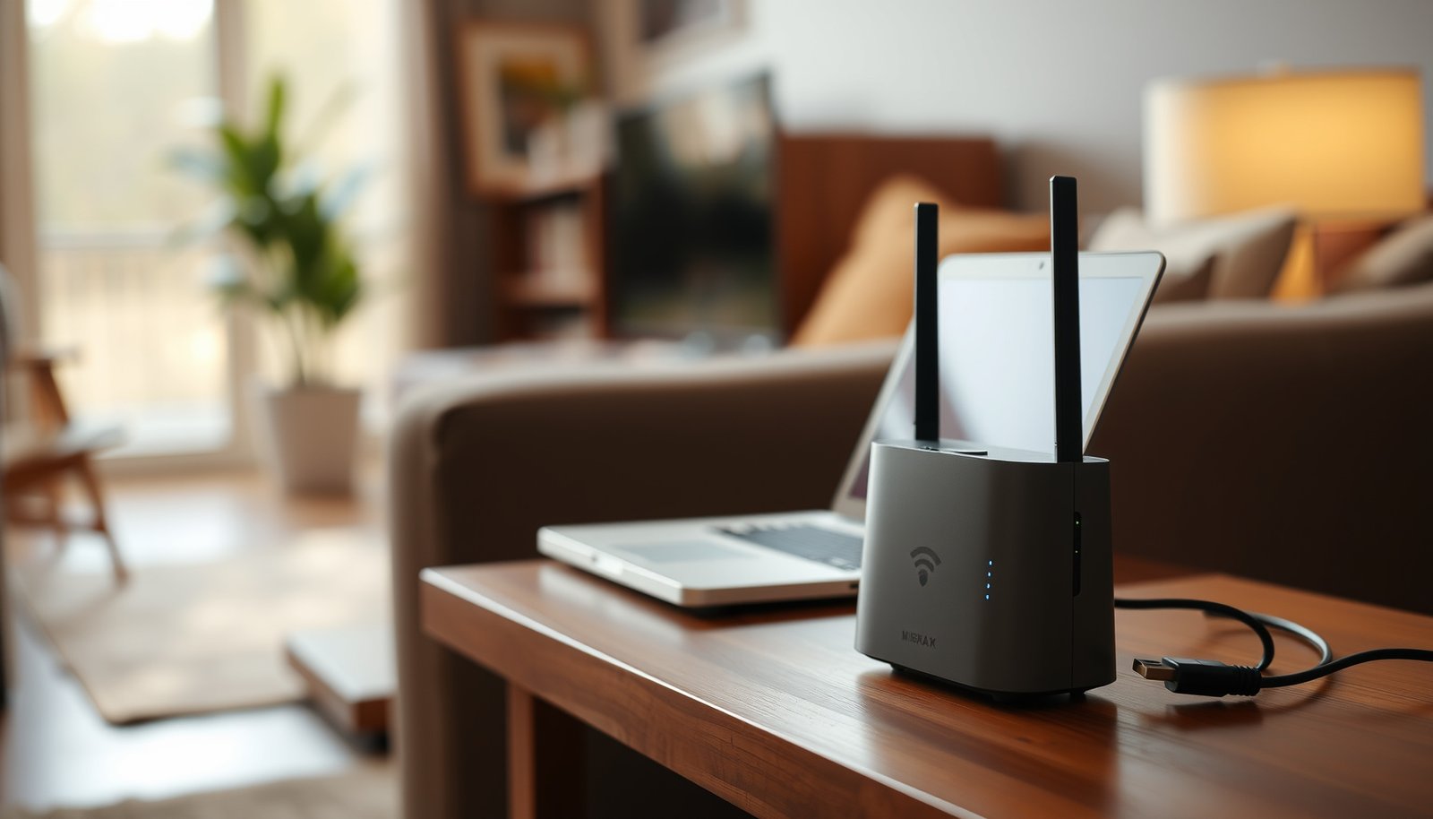 Illustration depicting slow mesh Wi-Fi performance with devices connected