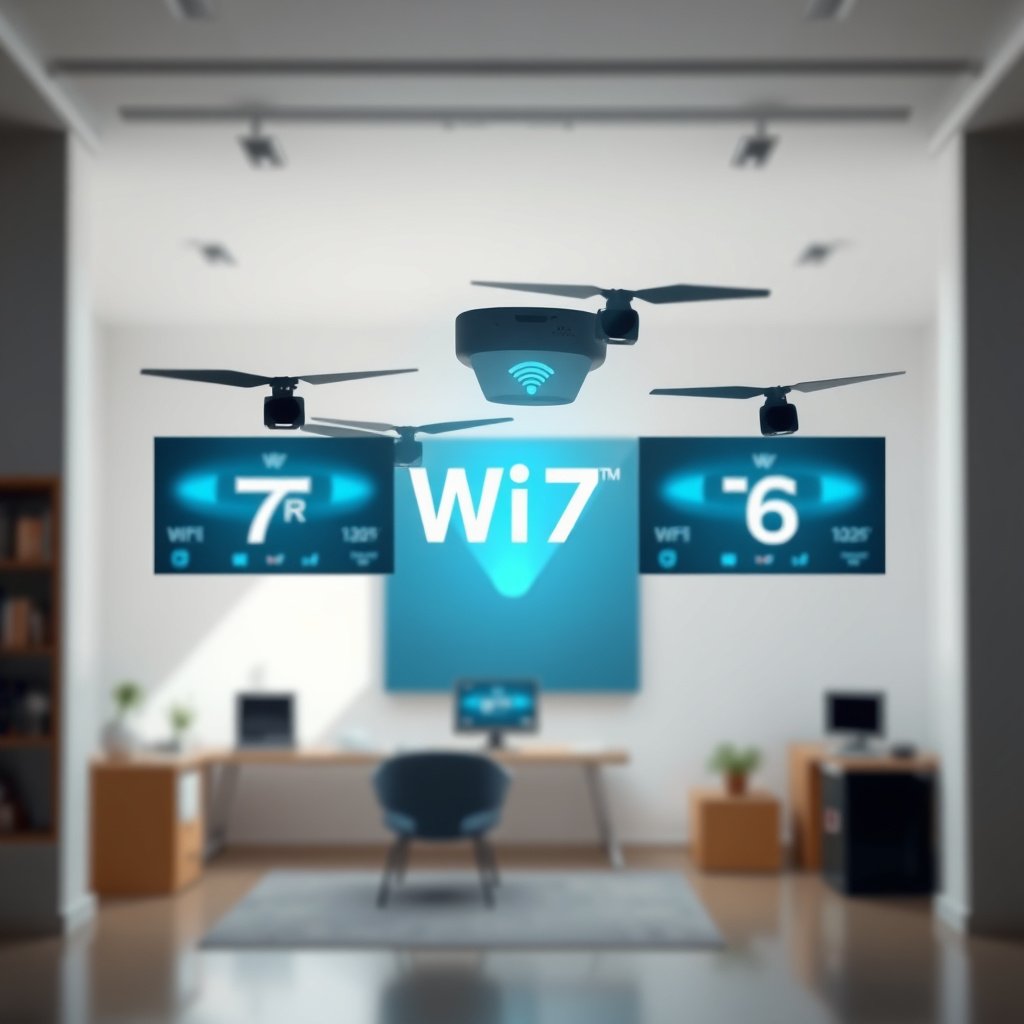 Comparison of Wi-Fi 7 Mesh and Wi-Fi 6 Mesh features and improvements.