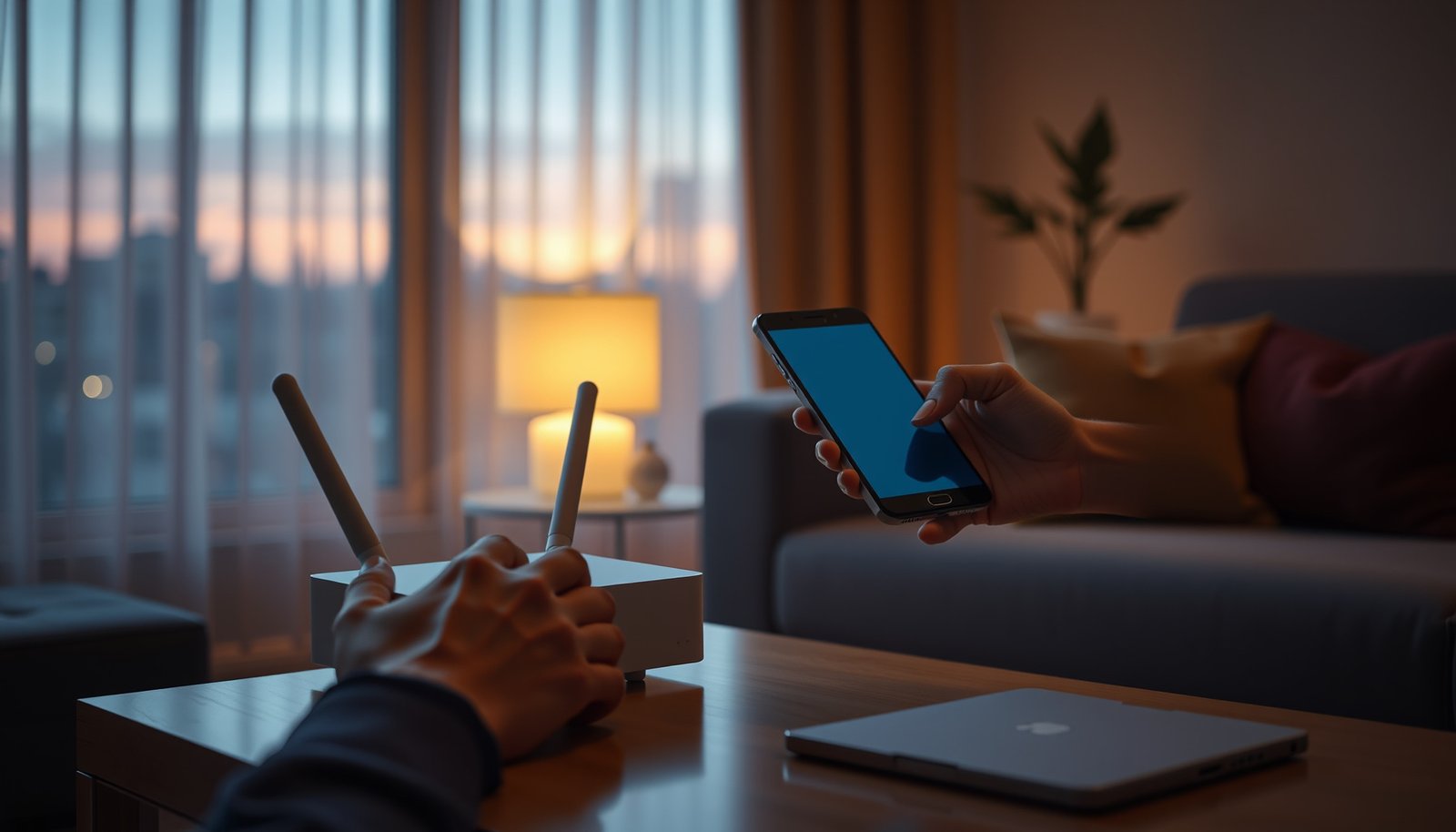 Illustration highlighting common Wi-Fi security mistakes to avoid for better network protection
